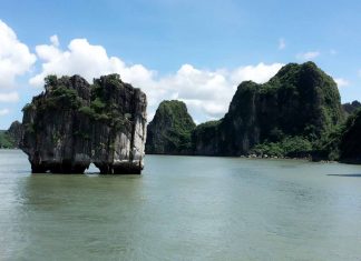 one of beautiful islet in halong