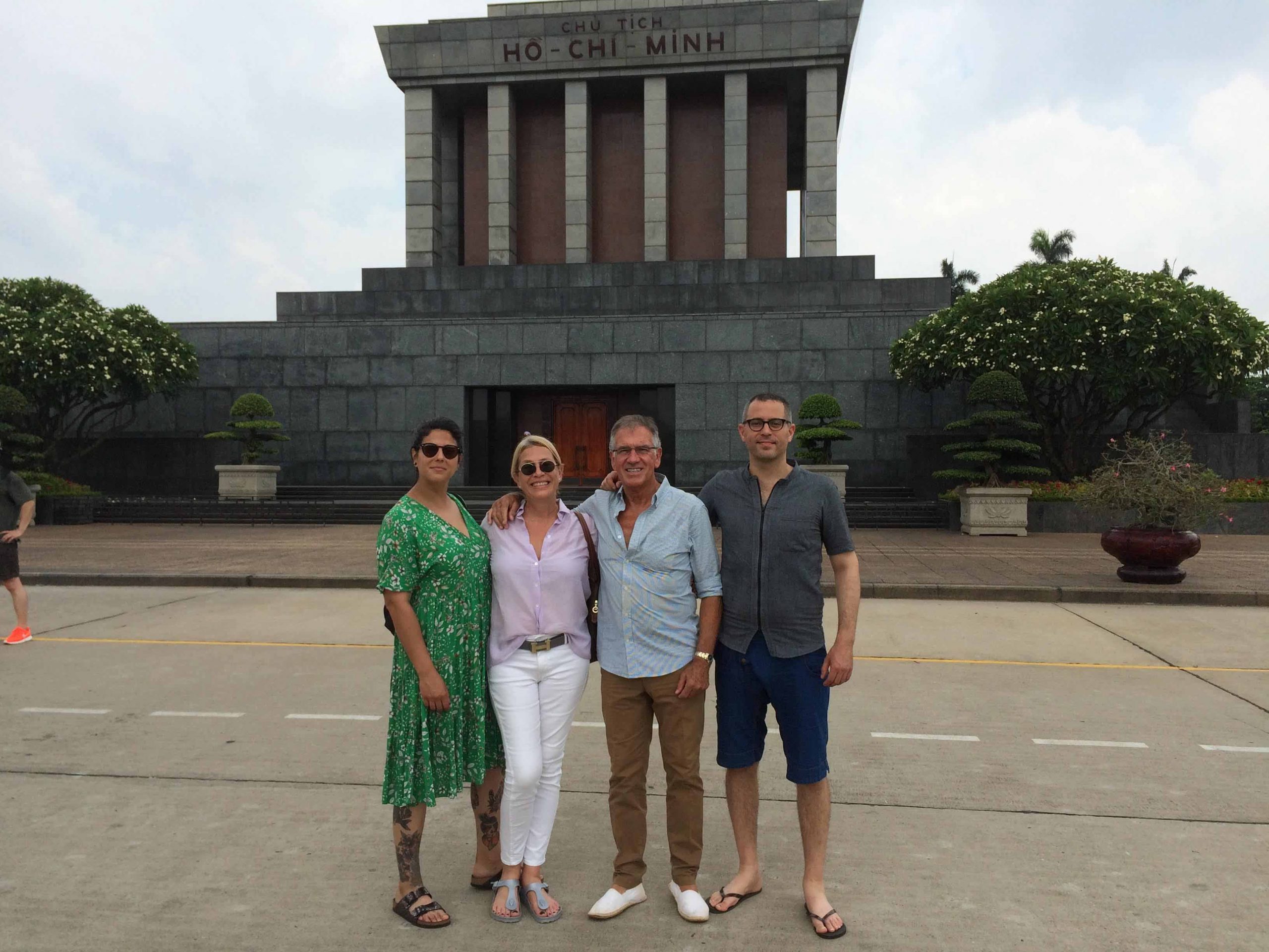 visit the badinh square and hochiminh complex