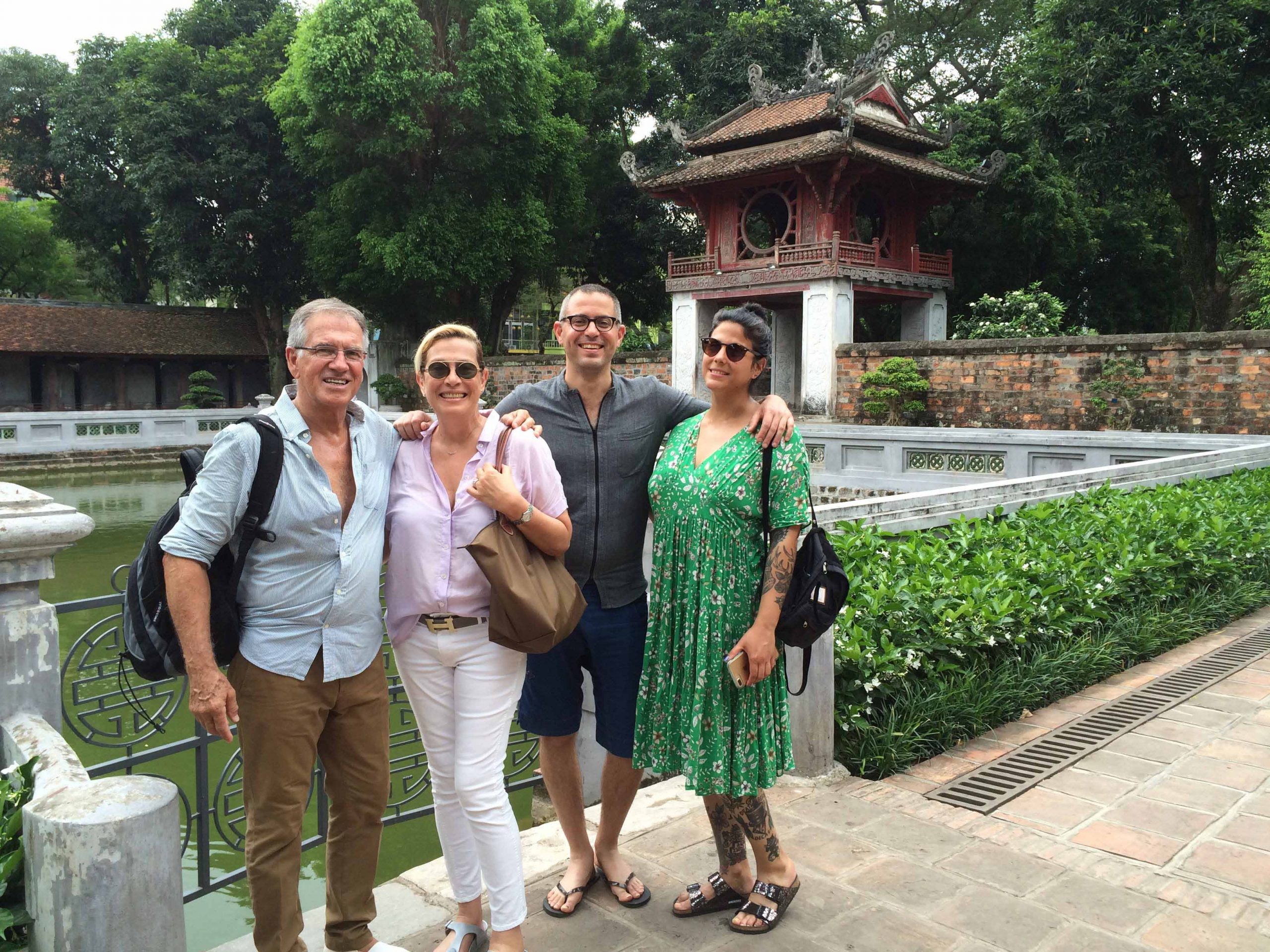 visit  khuevan pavilion at the temple of literature