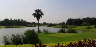 one of golfcourse in hanoi