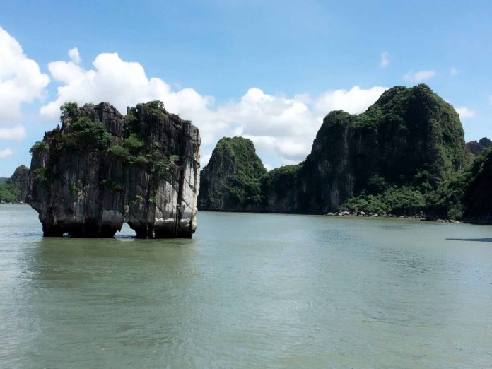 one of beautiful islet in halong